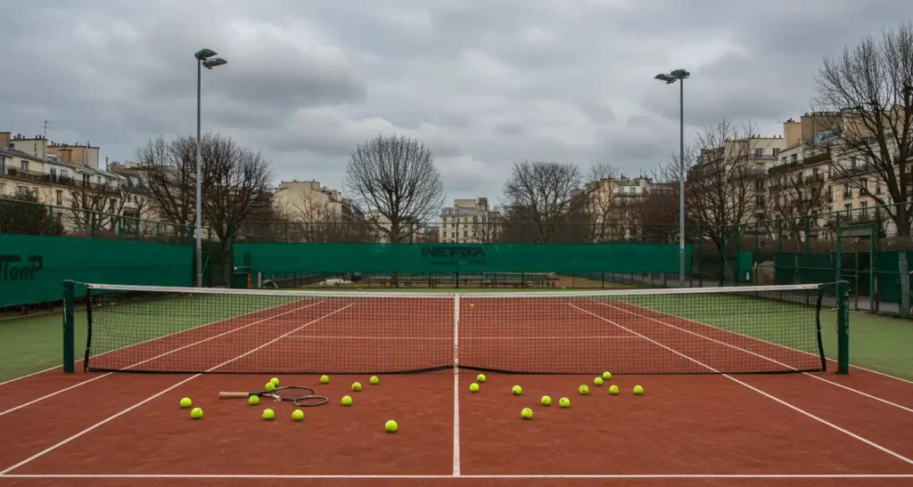 abandon paris sportif tennis